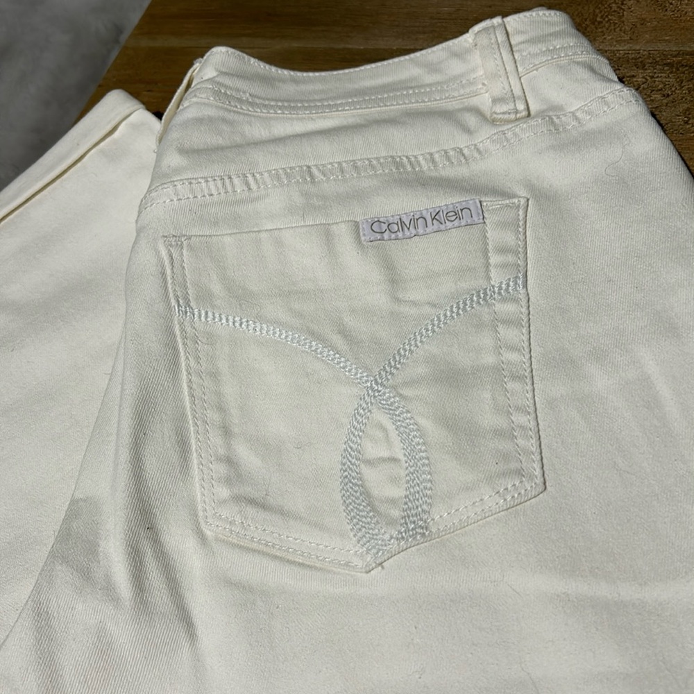 Calvin Klein cropped jeans
